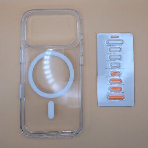 iPhone 17 Pro Slim Case Covered Camera Control MagSafe Anti-Yellowing-Clear